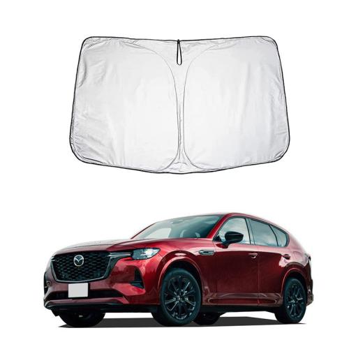 For 23 Mazda CX60 Car Sun Shade sun protection silver Sold By PC