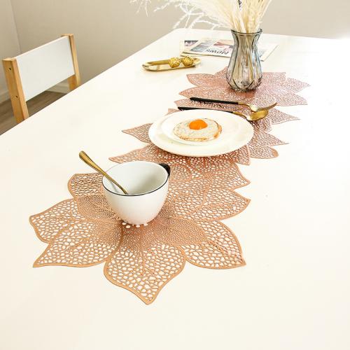 PVC Table Runner for home decoration & durable & hollow Solid PC