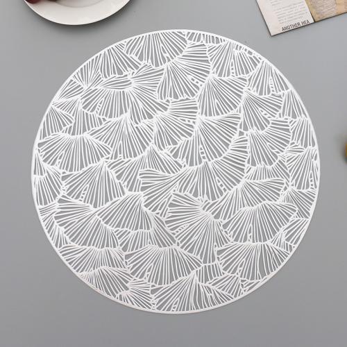 PVC easy cleaning Table Mat hollow Solid PC