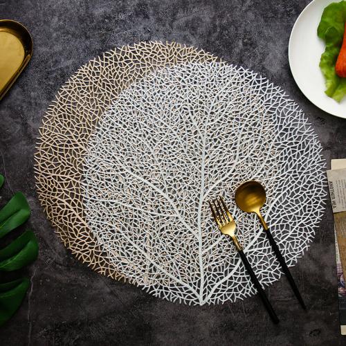 PVC thermostability Table Mat for home decoration & hollow Solid PC