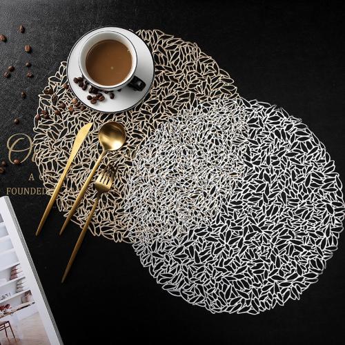 PVC thermostability & easy cleaning Table Mat hollow Solid PC