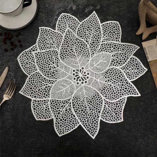 PVC anti-scald & Waterproof Table Mat hollow Solid PC