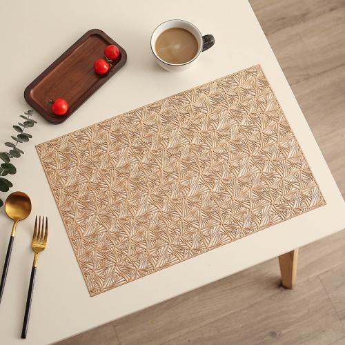 PVC anti-scald & Waterproof Table Mat hollow Solid PC