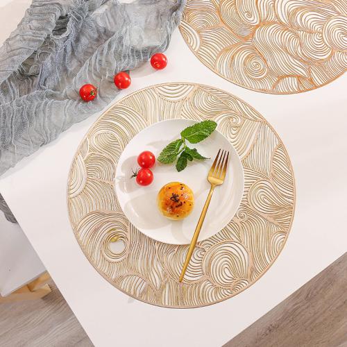 PVC thermostability Table Mat durable & hollow Solid PC