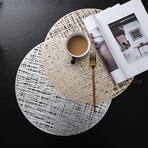 PVC thermostability & easy cleaning Table Mat anti-skidding Solid PC