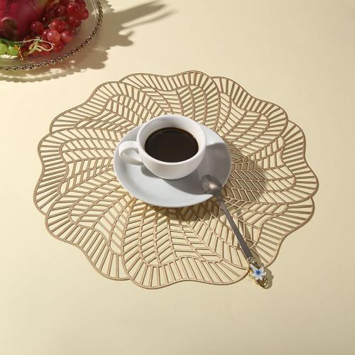 PVC thermostability & Waterproof Table Mat hollow Solid PC