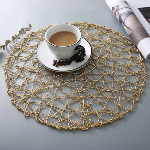 PVC thermostability Table Mat anti-skidding & hollow Solid PC