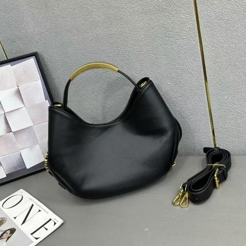 PU Leather Pillow Shaped Handbag soft surface Solid PC