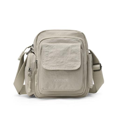 Nylon Crossbody Bag Lightweight & soft surface Polyester Solid PC
