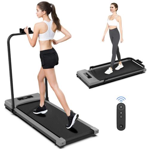 Metal & Plastic Multifunction Treadmill black PC