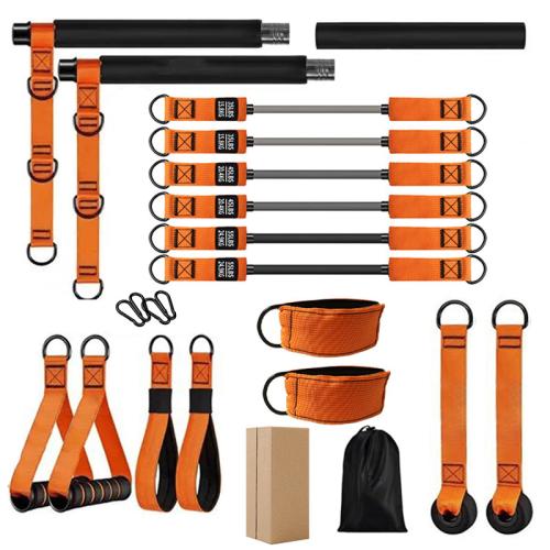 TPE-Thermoplastic Elastomer Multifunction Resistance Bands Set