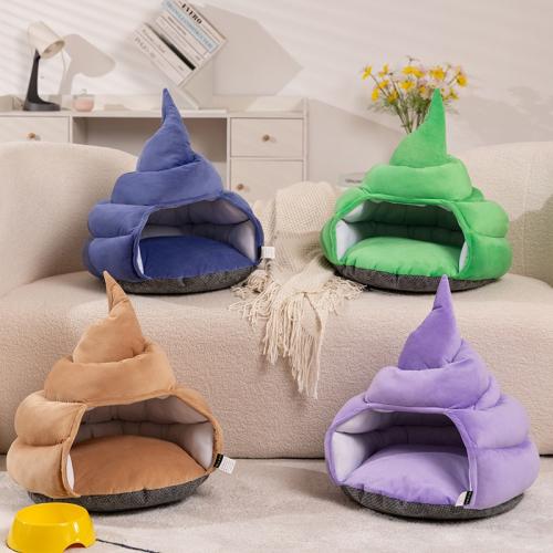 PP Cotton & Plush Soft Pet Bed thermal Solid PC