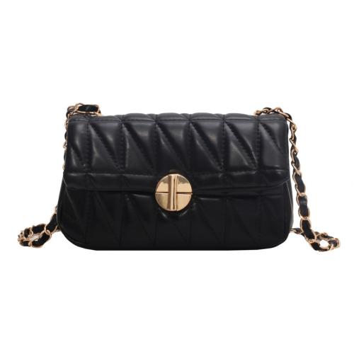 PU Leather Box Bag Shoulder Bag with chain PC