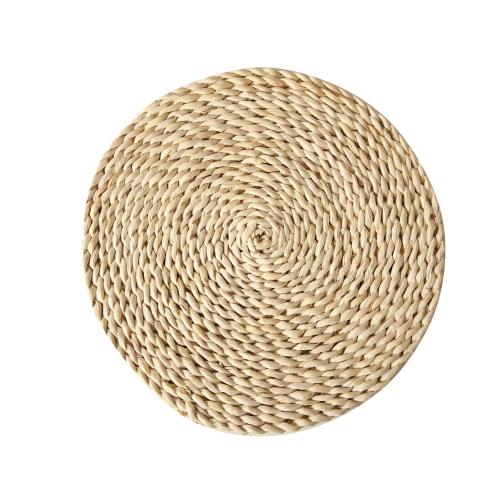 Massiei easy cleaning & anti-scald Table Mat thickening printed Solid beige PC