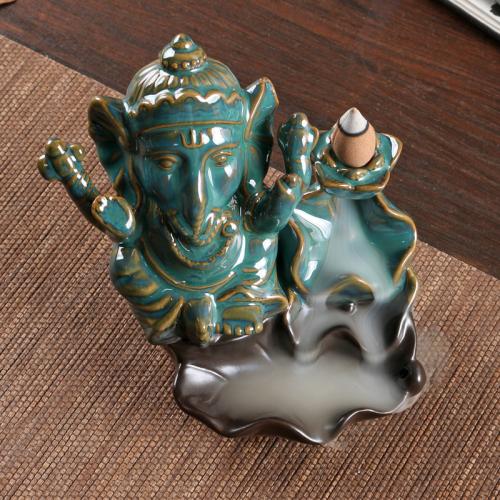 Ceramics Backflow Burner for home decoration handmade PC