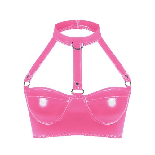 Lycra & Spandex Soutien-gorge de harnais sexy Solide plus de couleurs pour le choix pièce
