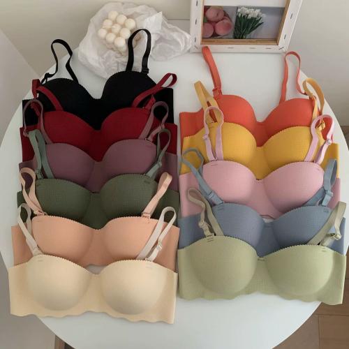Polyamide Soutien-gorge sans couture Coton Solide plus de couleurs pour le choix Beaucoup