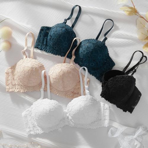 Polyamide Soutien-gorge push-up Floral plus de couleurs pour le choix Sac