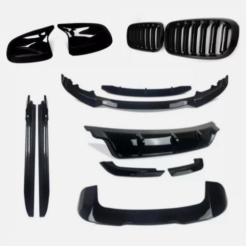 Fits For BMW X5 F15 Body Kit SPLITTER DIFFUSER SIDE SKIRTS SPOILER GRILLES MIRRORS
