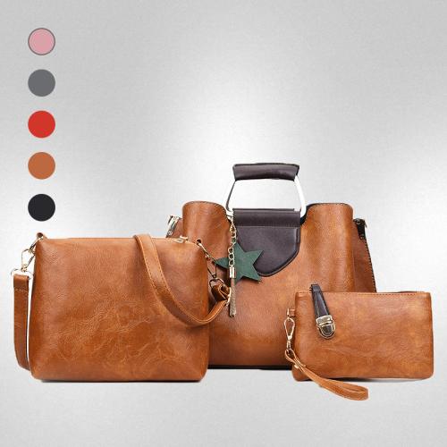PU Leder Tasche Anzug, Polyester, Solide, mehr Farben zur Auswahl, Festgelegt