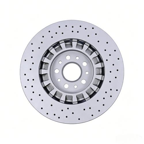 2Pcs For Maserati Levante S Front Brake Disc Dimpled Rotors 2017-2022 New