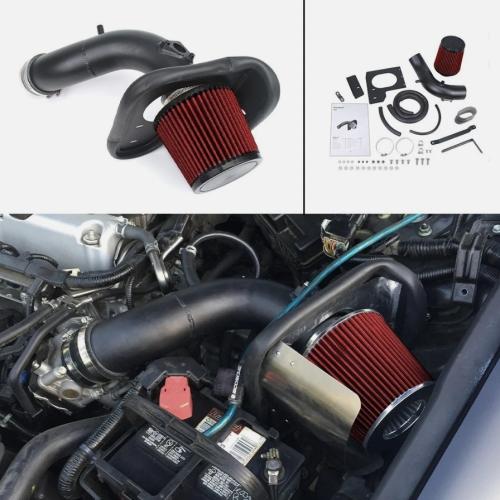 Cold Air Intake System For 2008-2012 Honda Accord 2.4T L4 Turbo Kit Pipe