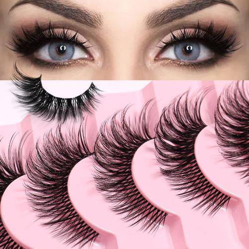 Artificial Fibre False Eyelashes for women Set