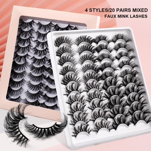 Artificial Fibre False Eyelashes for women PC