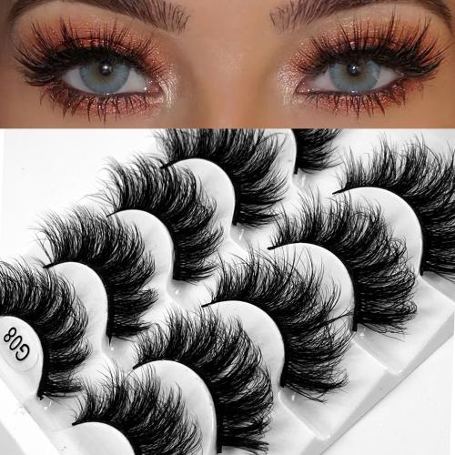 Chemical Fiber False Eyelashes for women Set