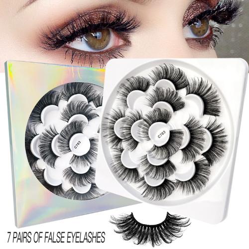 Artificial Fibre & Cotton False Eyelashes for women Set
