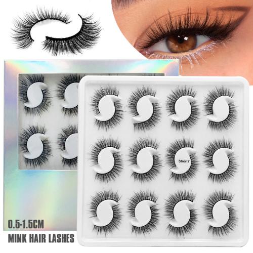 Artificial Fibre False Eyelashes for women Set