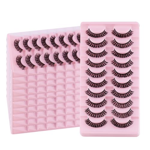 Chemical Fiber False Eyelashes for women Set
