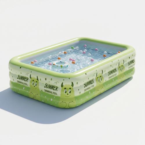 CLORURO DE POLIVINILO Piscina inflable, impreso, Dibujos animados, más colores para elegir, trozo