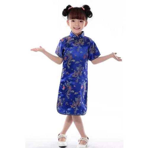 Nylon Mädchen einteiliges Kleid, Bestickt, mehr Farben zur Auswahl, Stück