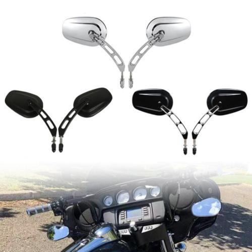 8mm Rear View Side Mirror For Harley Road King Touring XL 883