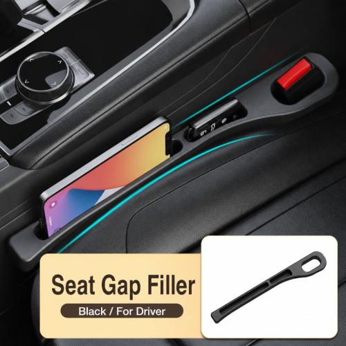 New Car Seat Gap Filler Strips, Gap Filling, Leak-Proof and Storage, Car Interior Accessories