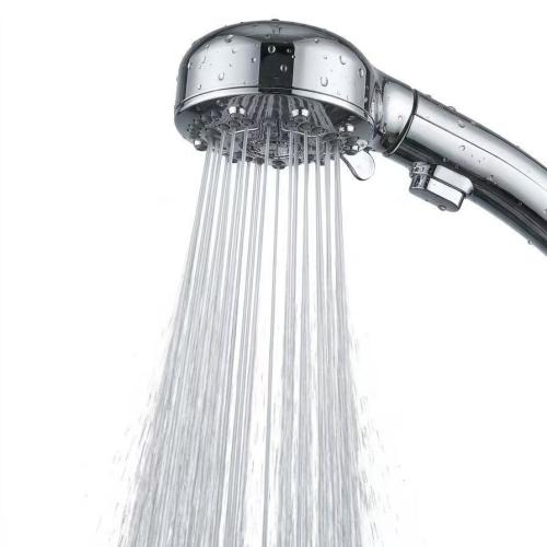 Plástico ABS Set de ducha, plata, trozo