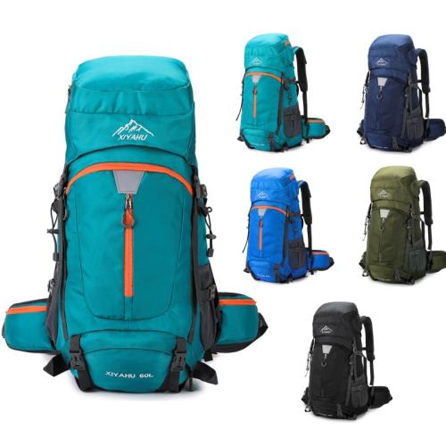 60L Outdoor Large Capacity Hiking Bag Multifunctional Lightweight Waterproof Backpack