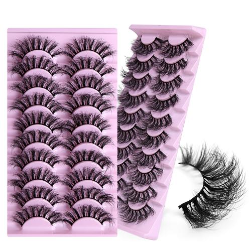 Chemical Fiber False Eyelashes for women Set