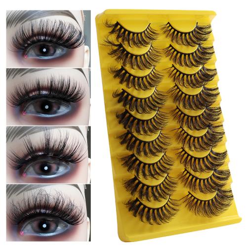 Artificial Fibre False Eyelashes Set