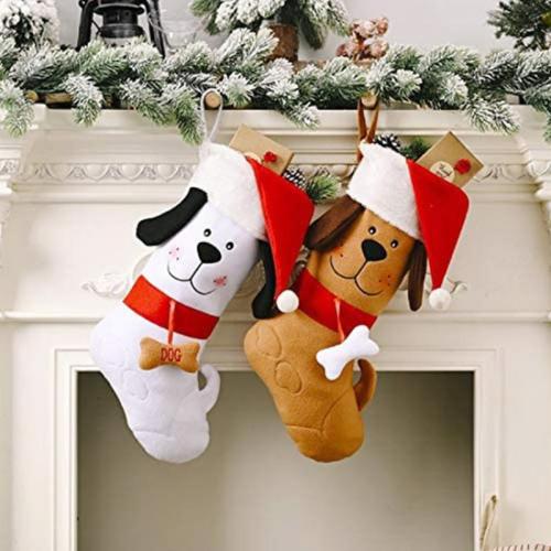 Chiffon Chaussette de Noël plus de couleurs pour le choix pièce