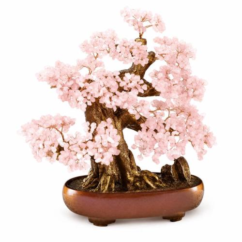 Piedra preciosa Rich Tree Decoration, más colores para elegir, trozo