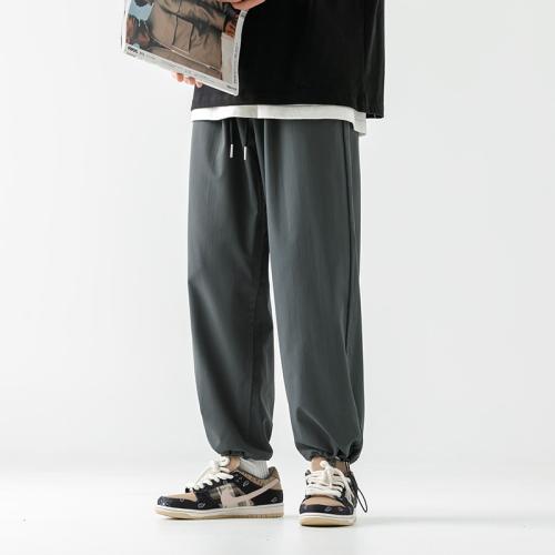 Polyester Pantalons décontractés hommes Solide plus de couleurs pour le choix pièce