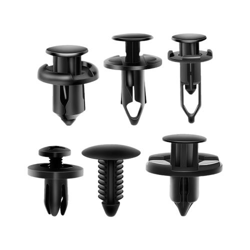 190Pcs Car Clips, 6 Sizes Set of Fasteners, Rivets, Bumper Fender Fixing Clips