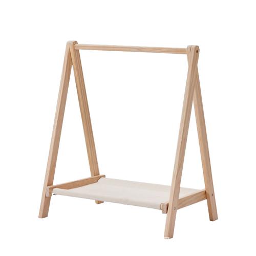 Wood Clothes Hanging Rack for children PC