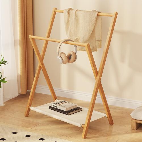 Moso Bamboo Clothes Hanging Rack for children PC