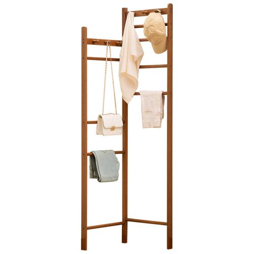 Moso Bamboo Multifunction Clothes Hanging Rack durable PC
