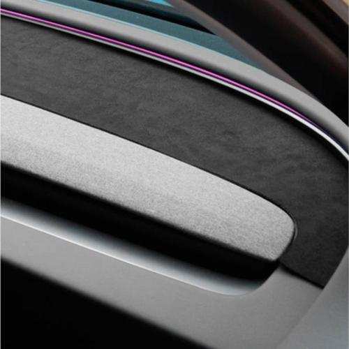For New Version of Tesla Model 3/Y/Yl Center Console Sunshade Mat Anti-Reflective Heat-Insulating