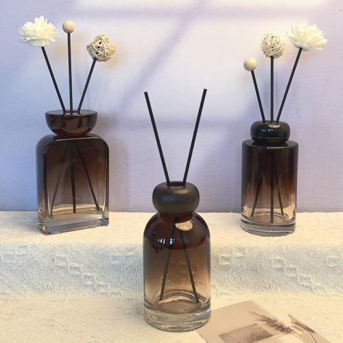 Vaso Botella de fragancia,  Madera de haya & Resina,  trozo