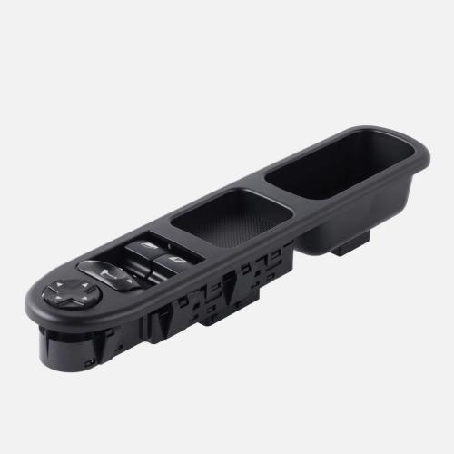 For Peugeot 207 Right Driver Side Door Window Power Control Switch 6554QC Black